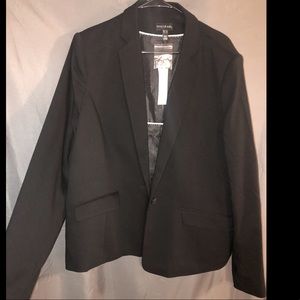 Black Versatile Textured Suit Jacket NWT
